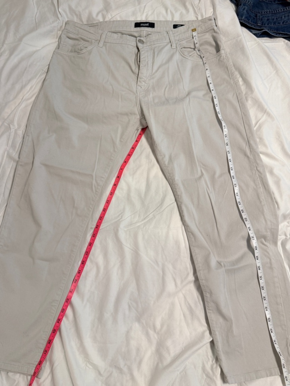 Mavi Men's Beige/Tan Chino Pants